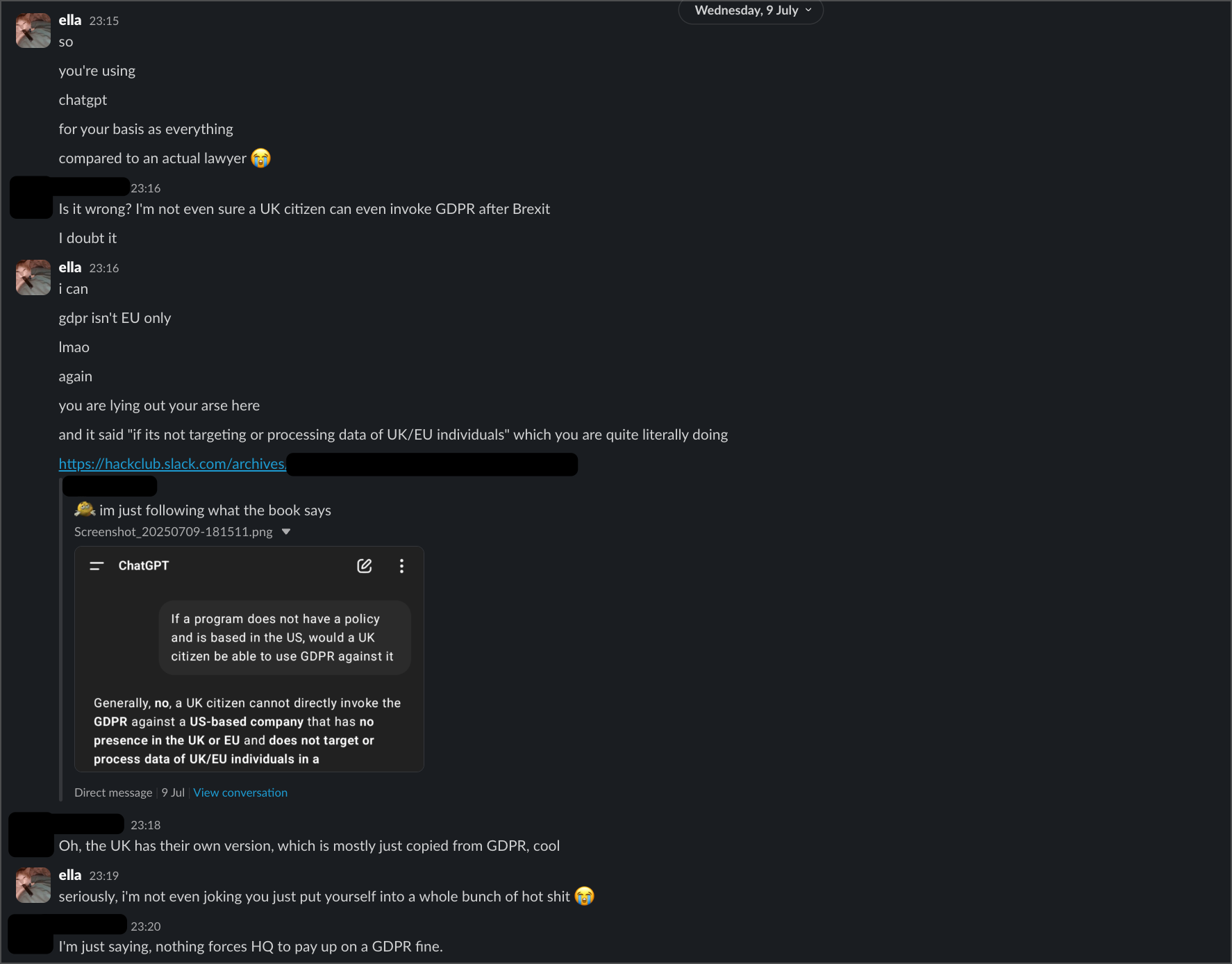 Conversation with first intern - part 2