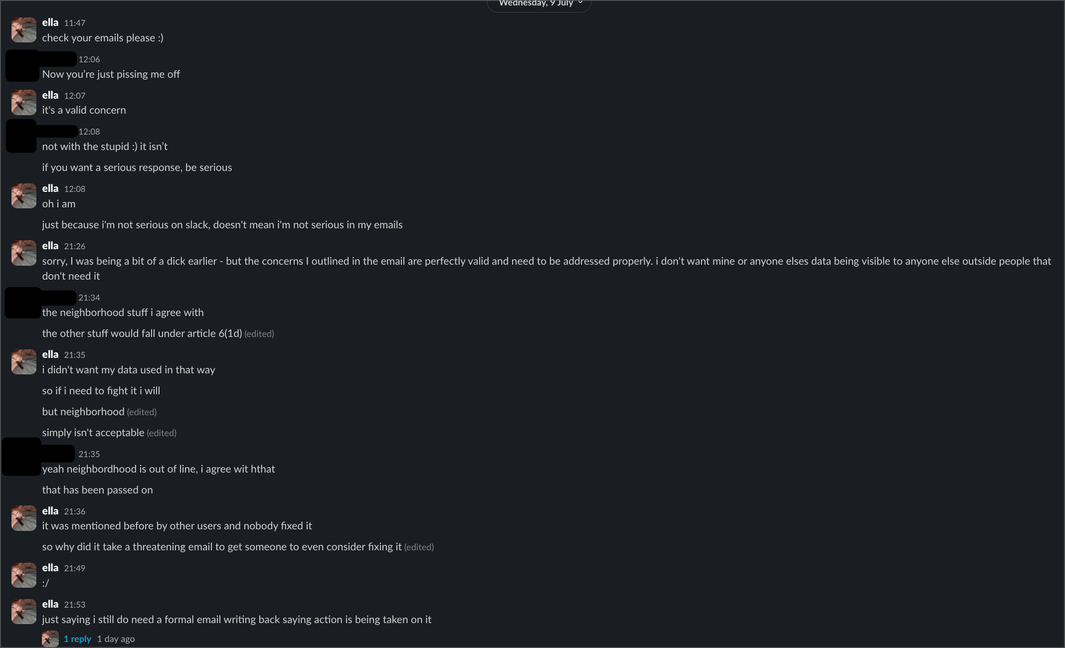 Third intern conversation - part 1