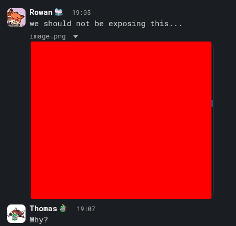Rowan and Thomas discuss endpoint 2